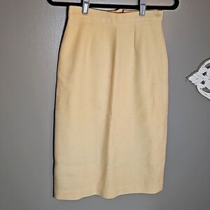 Wool skirt
